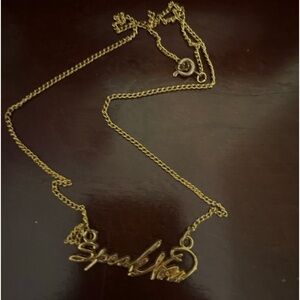 Original Taylor swift speak now necklace